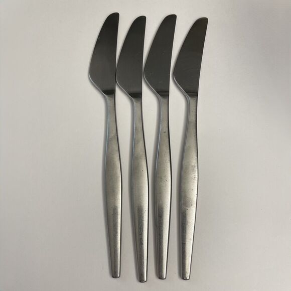 Lauffer Vantage Stainless Steel Knives 8 1/8" Lot of 4 - Picture 4 of 6